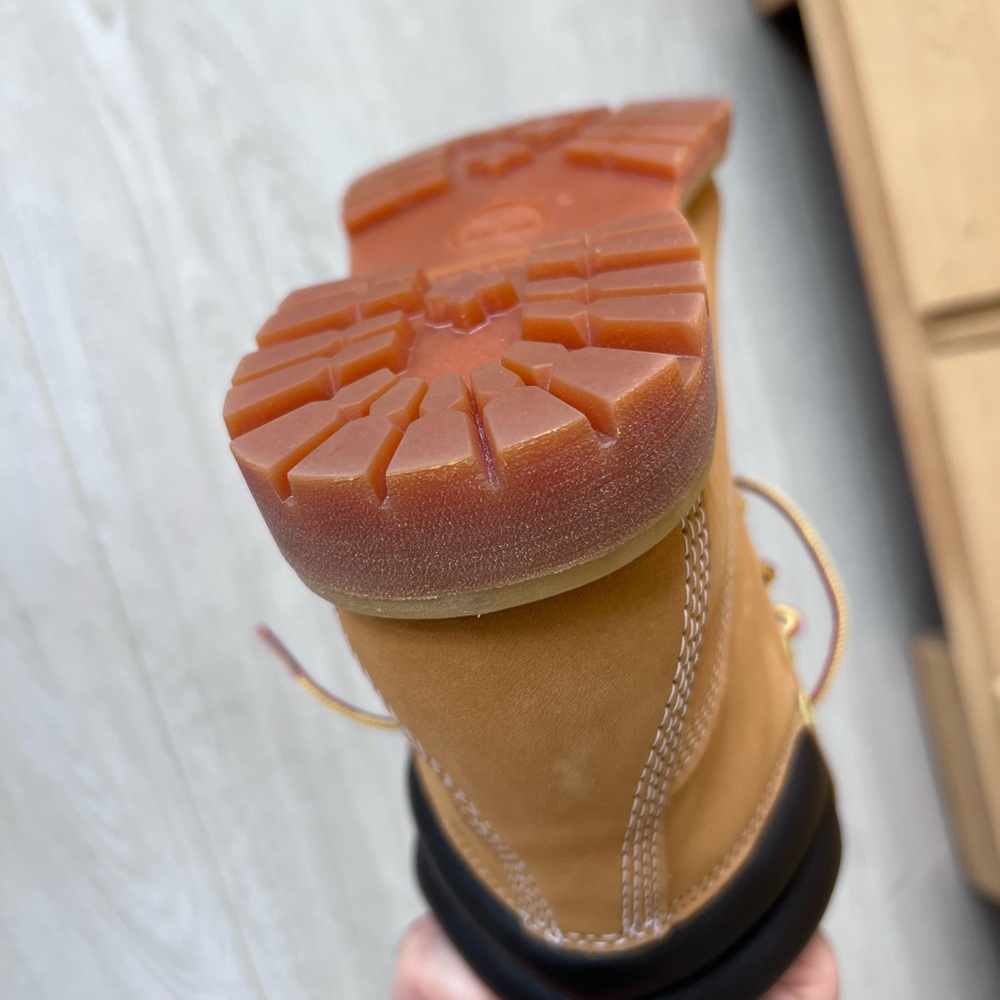 🔥Mint New Timberland Waterville 6” Waterproof Women’s Boots Wheat Nubuck - SZ 7🔥 - Picture 10 of 14